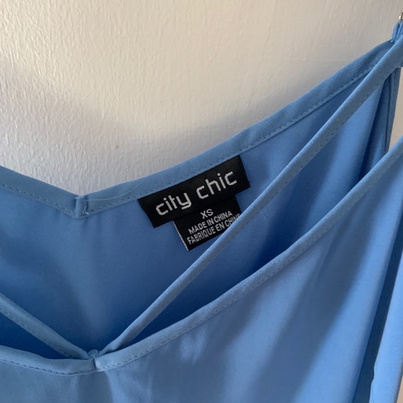 XS / 14W Blue Bell STRAPPY WOVEN CAMI CITY CHIC - Picture 5 of 16